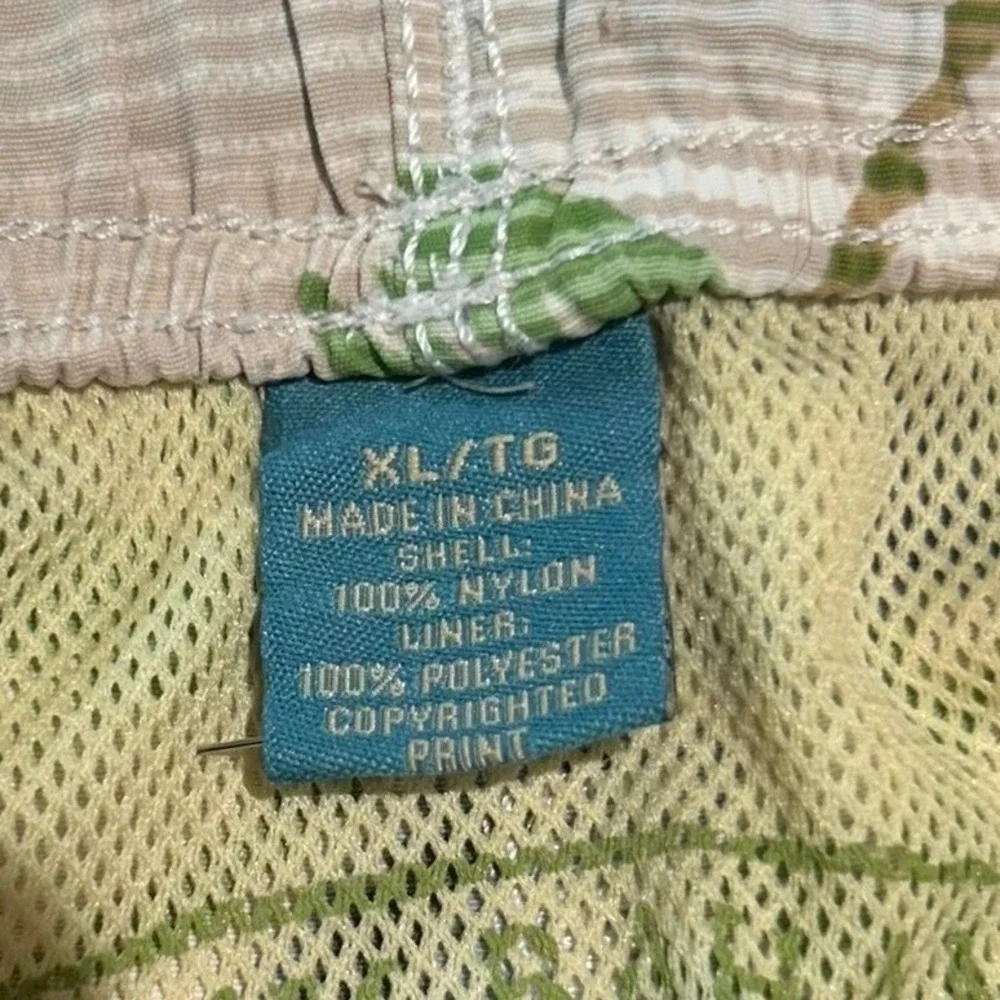 Tommy Bahama Palm‎ Tree Floral Swim Trunks XL Hawaiian Resort Cruise Beach